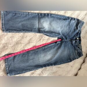 Denver Hayes Light Blue Cropped Ankle Jeans